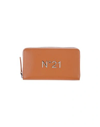 N°21 Wallet In Light Brown