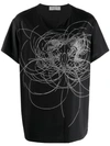 YOHJI YAMAMOTO GRAPHIC PRINT T-SHIRT