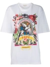 ALEXANDER MCQUEEN FLORAL PRINT T-SHIRT