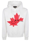 DSQUARED2 PRINTED HOODIE,11022966