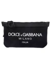 DOLCE & GABBANA LOGO PRINT SMALL BELT BAG,11022959