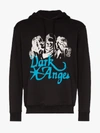 Nasaseasons Dark Angel Cotton Sweatshirt Hoodie In Black