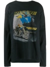 RHUDE RHUDE OVERSIZED EAGLE SWEATSHIRT - 黑色