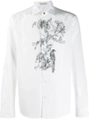 ETRO FLORAL EMBROIDERED SHIRT