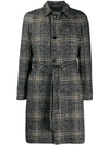 TAGLIATORE CHECKED COAT