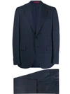 ISAIA CHECK TWO PIECE SUIT