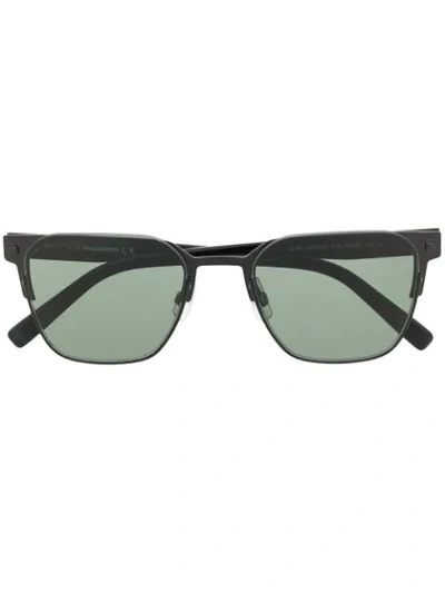 Dsquared2 Square Shape Sunglasses In 黑色