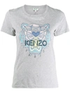 KENZO KENZO ICON TIGER T-SHIRT - GREY