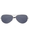 Ray Ban Classic Aviator Sunglasses In Grey