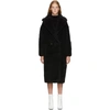 Max Mara Tedgirl Double-breasted Alpaca, Wool And Silk-blend Coat In Black