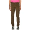 DSQUARED2 DSQUARED2 BEIGE CORDUROY COOL GUY TROUSERS