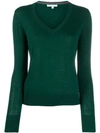PATRIZIA PEPE RELAXED-FIT V-NECK PULLOVER