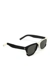 SAINT LAURENT CLASSIC 51 HAIRCALF SUNGLASSES