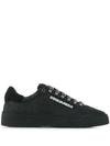 DSQUARED2 LOGO PATCH SNEAKERS