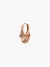 JACQUIE AICHE 14K ROSE GOLD DISCO CHARM HOOP EARRING,21000001419114028329