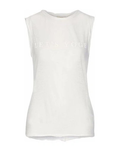 Ana Heart Top In White