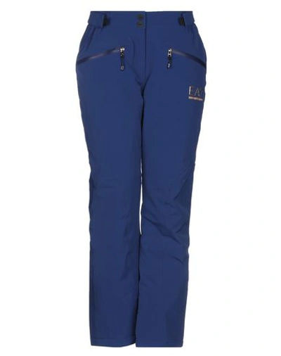 Ea7 Straight Pant In Blue