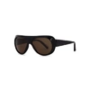 ALAIN MIKLI MARMION BLACK D-FRAME SUNGLASSES