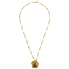 LIYA GRANITE GOLD-PLATED NECKLACE