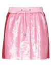 Alberta Ferretti Sequin Mini Skirt In Pink