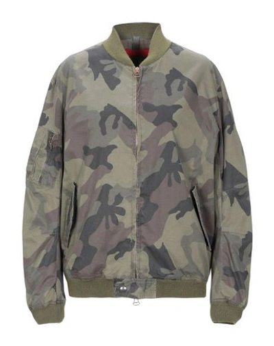 History Repeats Bomber In Military Green