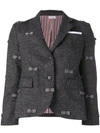 THOM BROWNE BOW EMBROIDERED SPORT COAT