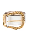 VERSACE Leather Buckle Belt,VSAC-WA21