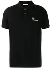 MONCLER LOGO PRINT POLO SHIRT