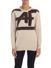 Alberta Ferretti Intarsia-knit Jumper In Beige