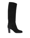 Shop Sergio Rossi Woman Boot Black Size 4.5 Leather
