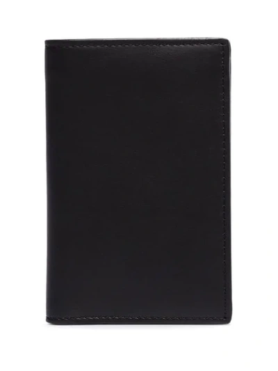 Fendi Ff Motif-strap Cardholder In Black