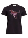 COACH Kaffe Rexy Embroidered Tee