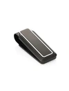 Saks Fifth Avenue Collection Money Clip In Black Silver