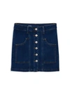 AG Girl's Collette Denim Mini Skirt