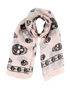 Alexander Mcqueen Scarves In Light Pink