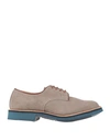 Tricker's Laced Shoes In Khaki