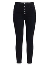 J Brand Lillie High-rise Cropped Skinny Jeans In Vesper