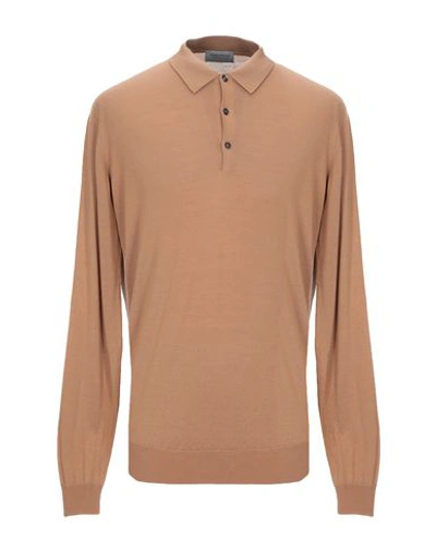 John Smedley Sweater In Camel