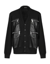 DSQUARED2 DSQUARED2 MAN CARDIGAN BLACK SIZE L WOOL, POLYESTER, POLYURETHANE,39970738OW 5