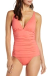 TOMMY BAHAMA PEARL ONE-PIECE SWIMSUIT,TSW31026P