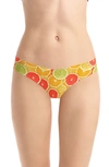 COMMANDO PRINT THONG,CT18