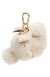 LOEWE Genuine Shearling Bunny Bag Charm,121.67.T40