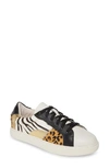 MATISSE ZOE ANIMAL PRINTS GENUINE CALF HAIR SNEAKER,ZOE