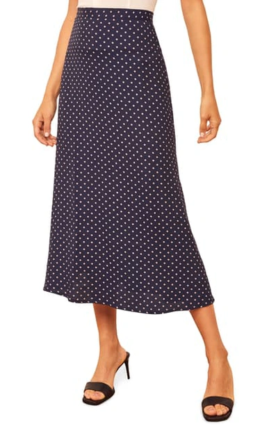 Reformation Bea Midi Skirt In Afternoon