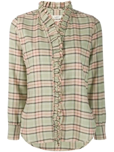 Isabel Marant Étoile Awendy Button Down In Green