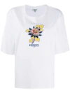 KENZO FLOWER EMBROIDERY T-SHIRT