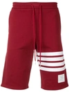 THOM BROWNE ENGINEERED 4-BAR JERSEY SWEATSHORT