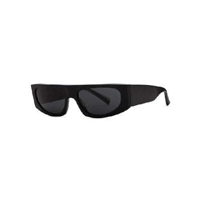 Alain Mikli Black Rectangle-frame Sunglasses