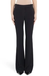 Alexander Mcqueen Tight Bootcut Pants In Black