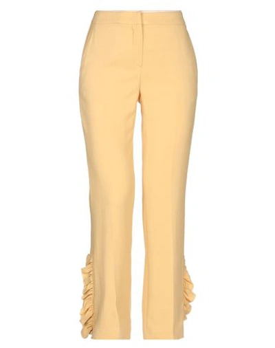 N°21 Casual Pants In Yellow